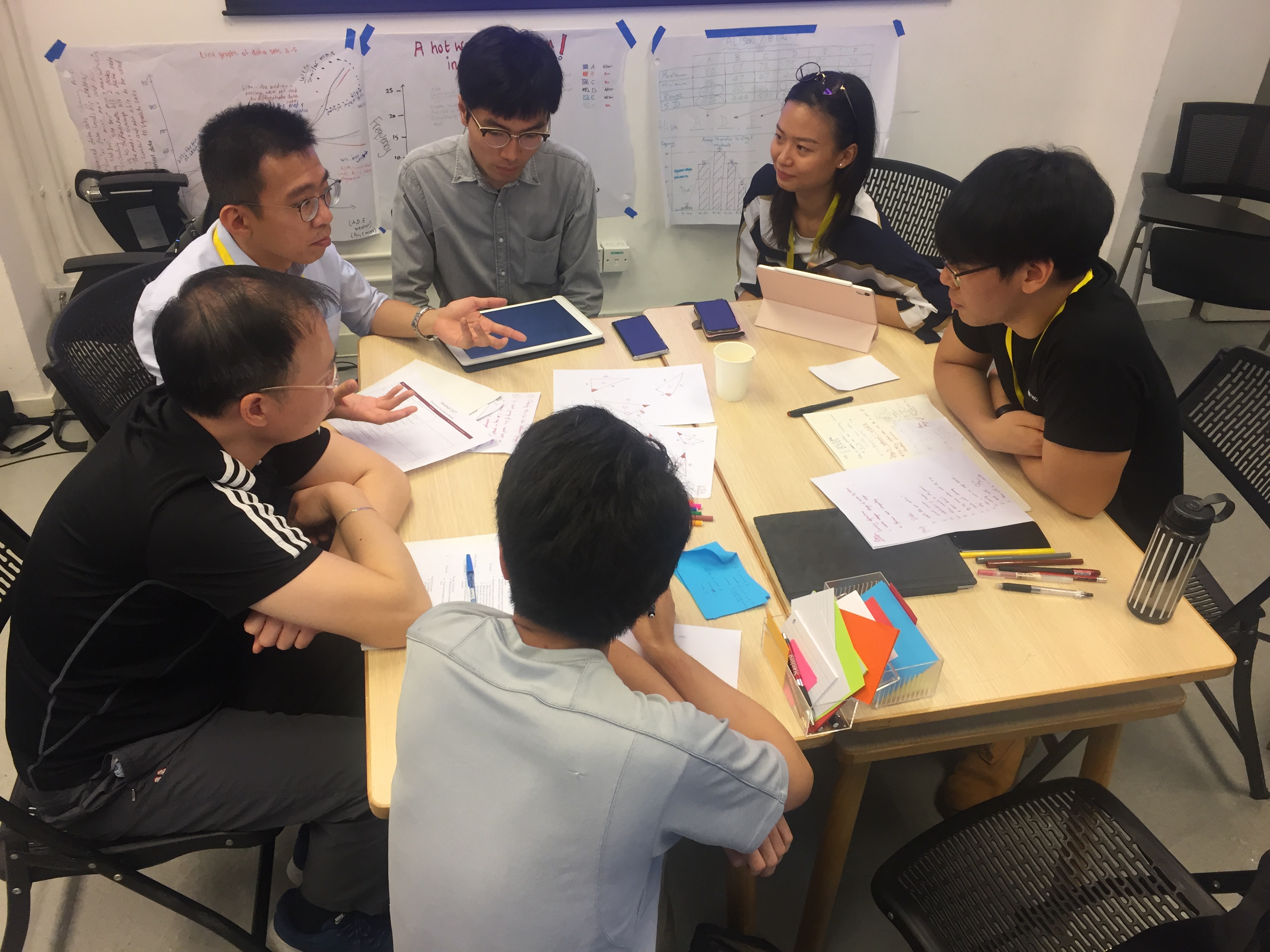 Photo of Hong Kong teachers at a professional development training