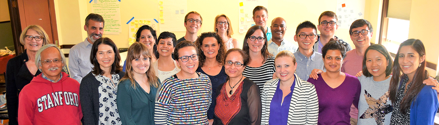 Photo of cohort for a professional development workshop.