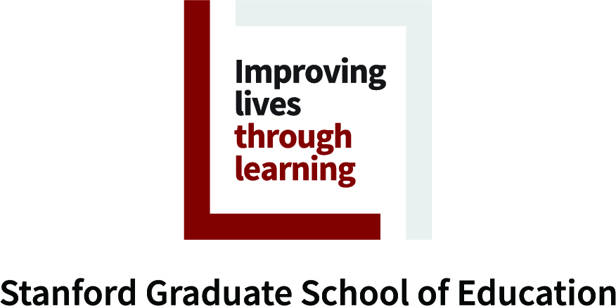 Improving lives through learning signature (full color) with Stanford Graduate School of Education below