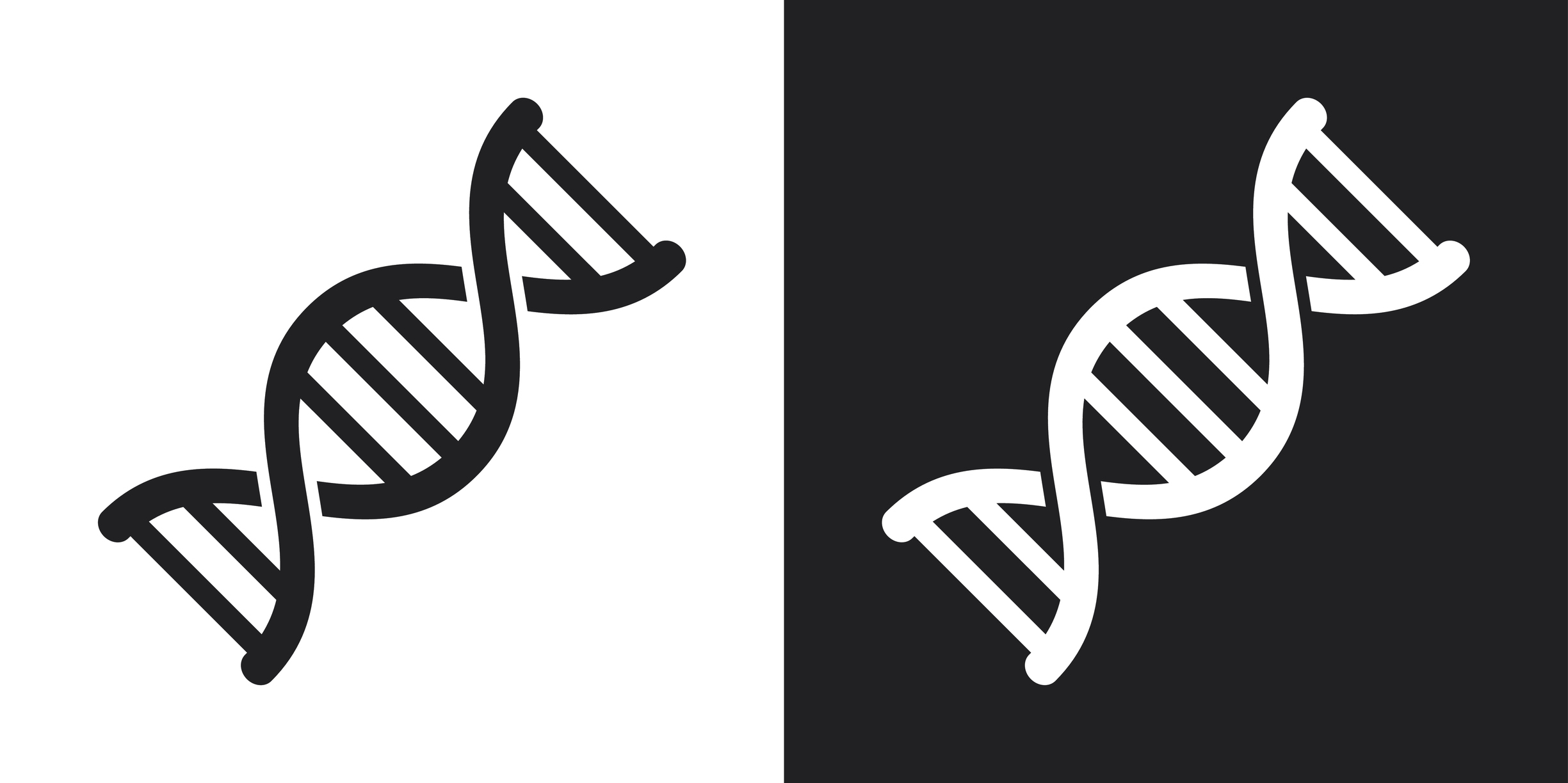 illustrations of DNA helixes