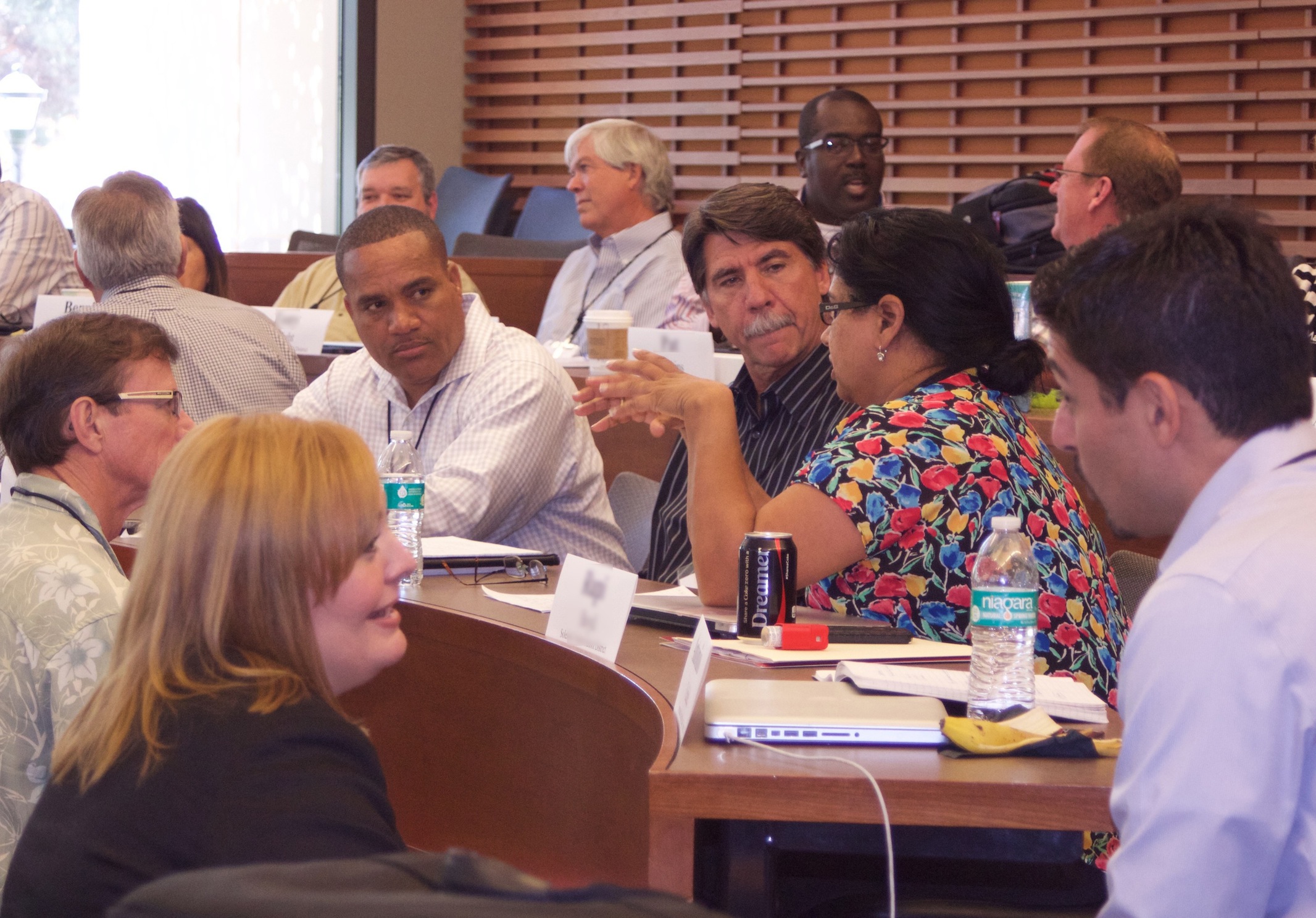 District leaders participate in discussions at an EPEL session. (Photo: Marc Franklin)
