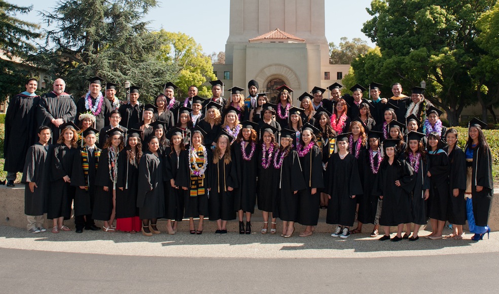 Members of the 2014 graduating class of EPAA high school (Photo: Steve Castillo)