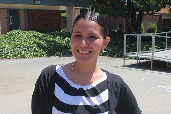 Irene Castillon, MA’ 10, is the founding academic dean and Mexican-American history teacher in east San Jose at the Luis Valdez Leadership Academy, a charter school managed by the Foundation for Hispanic Education. 