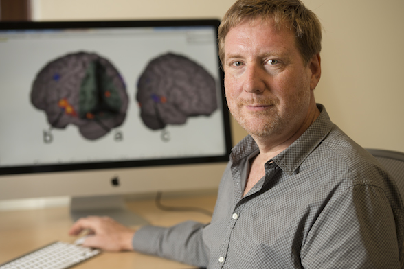 A study, co-authored by Professor Bruce McCandliss, provides some of the first evidence that a specific teaching strategy for reading has direct neural impact. (Photo: L.A.Cicero/Stanford News Service)