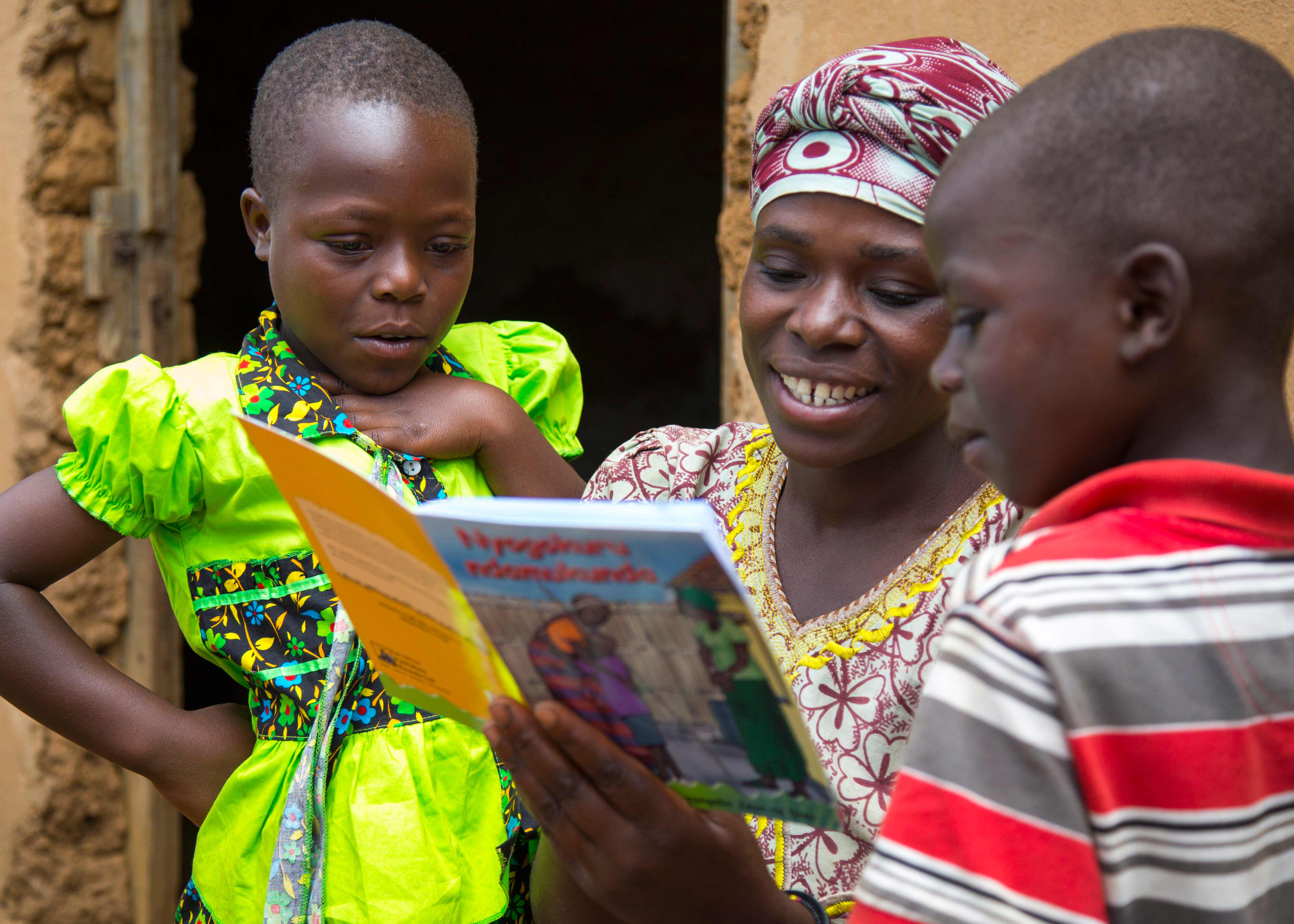 New Stanford study finds effective way to improve literacy in developing countries. (Photo courtesy of Save the Children)
