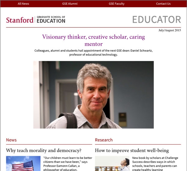 Stanford GSE Educator Vol. 2 Issue 4