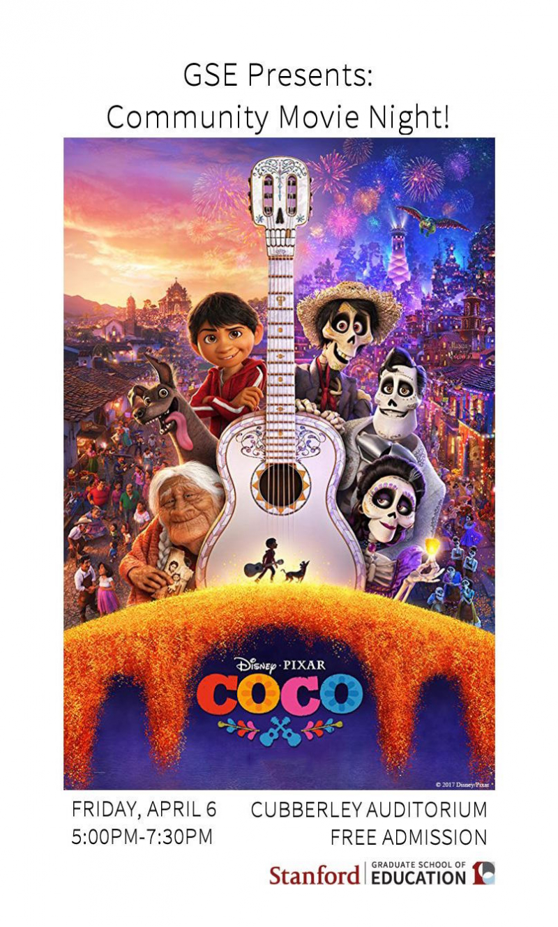 Movie poster of Coco