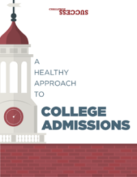 A Healthy Approach to College Admissions