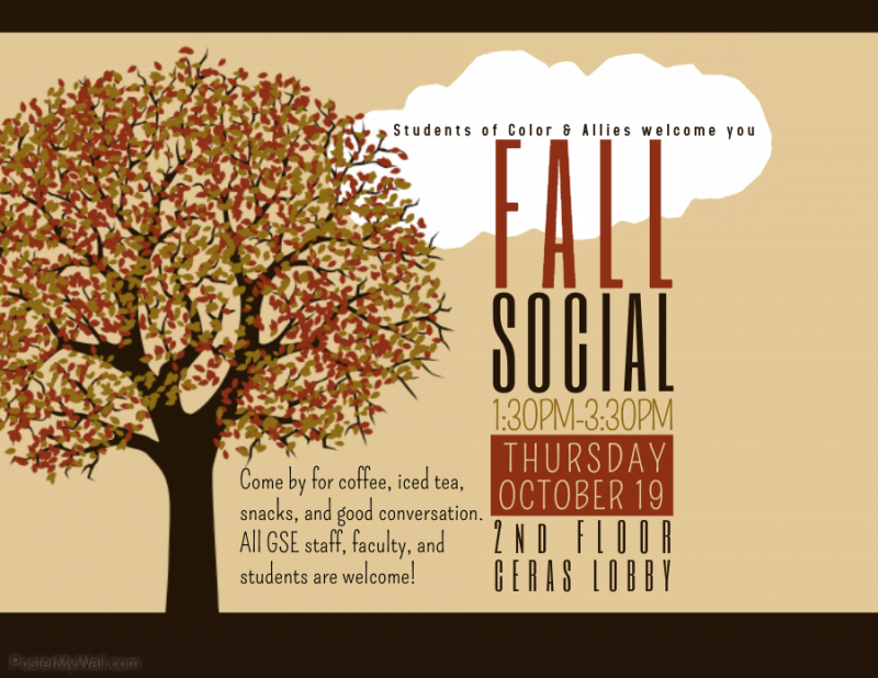 Students of Color and Allies Fall Social