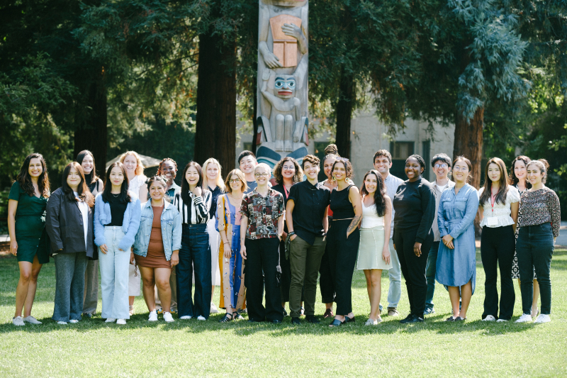 The newest cohort of International Comparative Education and International Education Policy Analysis (ICE/IEPA) students at the GSE. (Photo: Ryan Zhang)