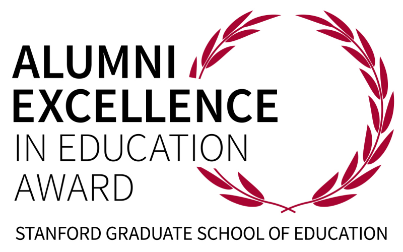 Alumni Excellence in Education Award logo