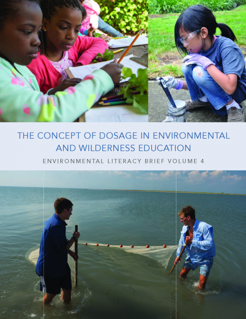 Cover of fourth environmental literacy brief
