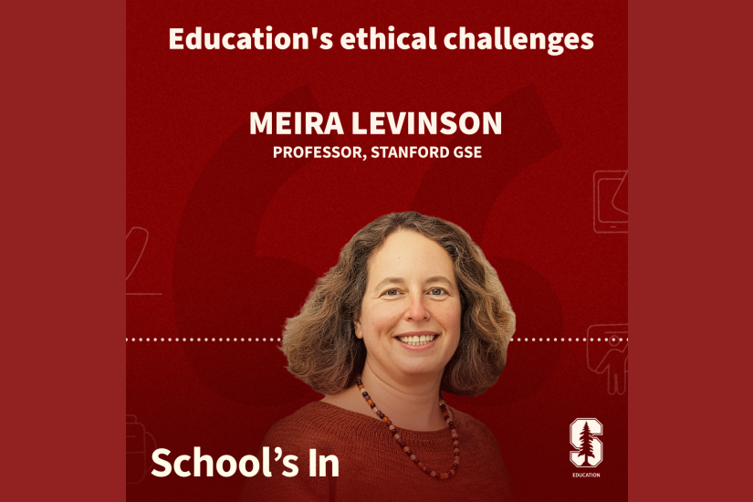 Album cover of episode with Meira Levinson entitled Education’s ethical challenges: Navigating complexity in community