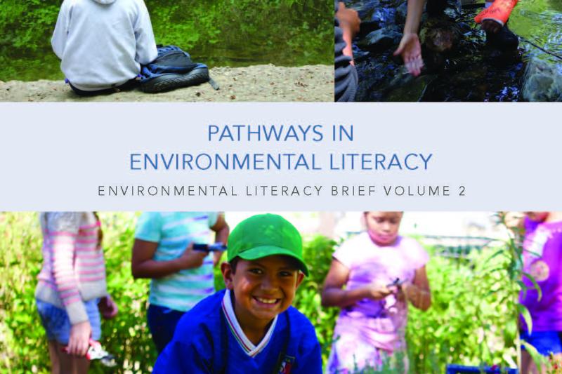 Cover of second environmental literacy brief