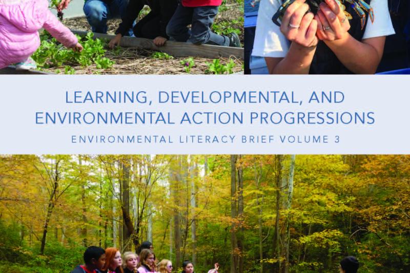 Cover of third environmental literacy brief