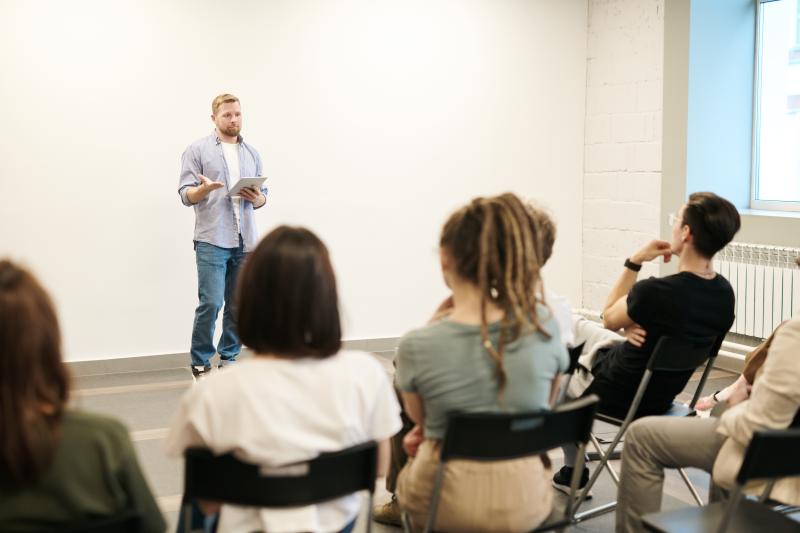 Photo of students in a classroom