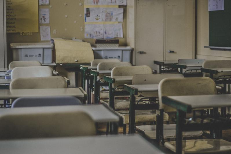 Photo of empty classroom