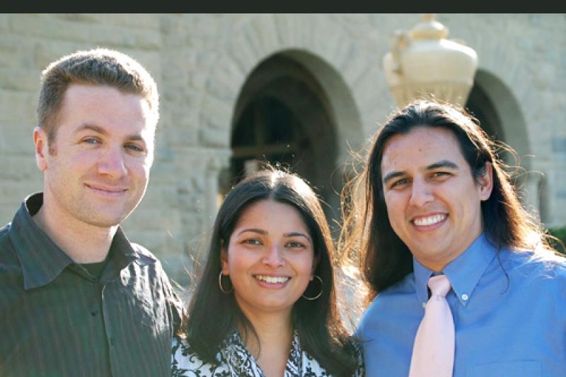Jacob Klein, Amrita Thakur, and Gabriel Adauto (L to R)