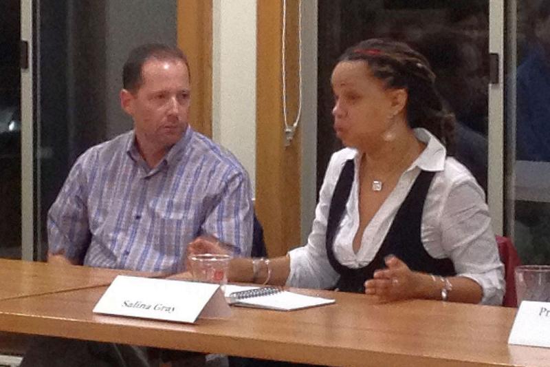 Assoc. Prof. Ira Lit and Salina Gray