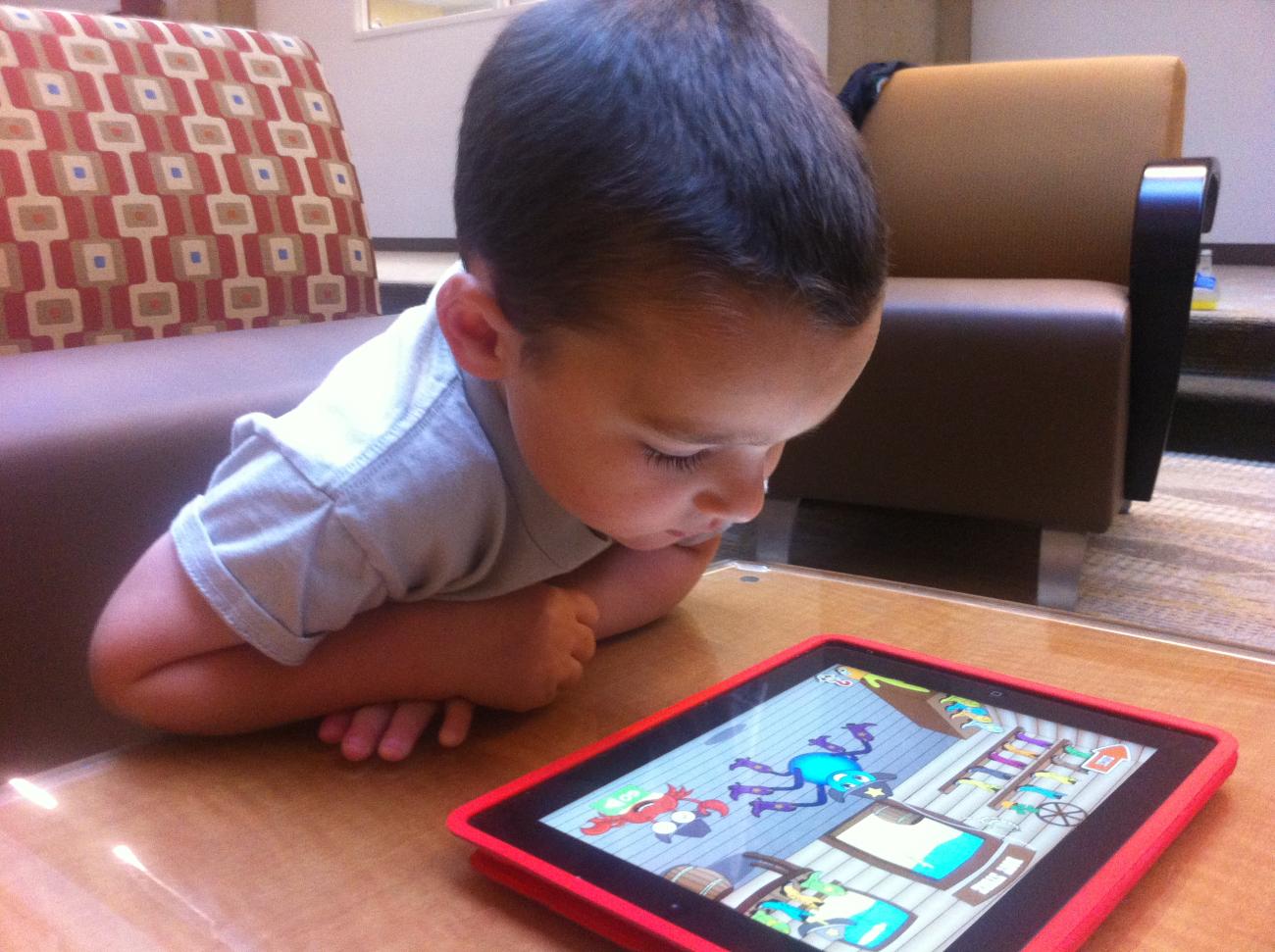 Harper Franklin plays Critter Corral