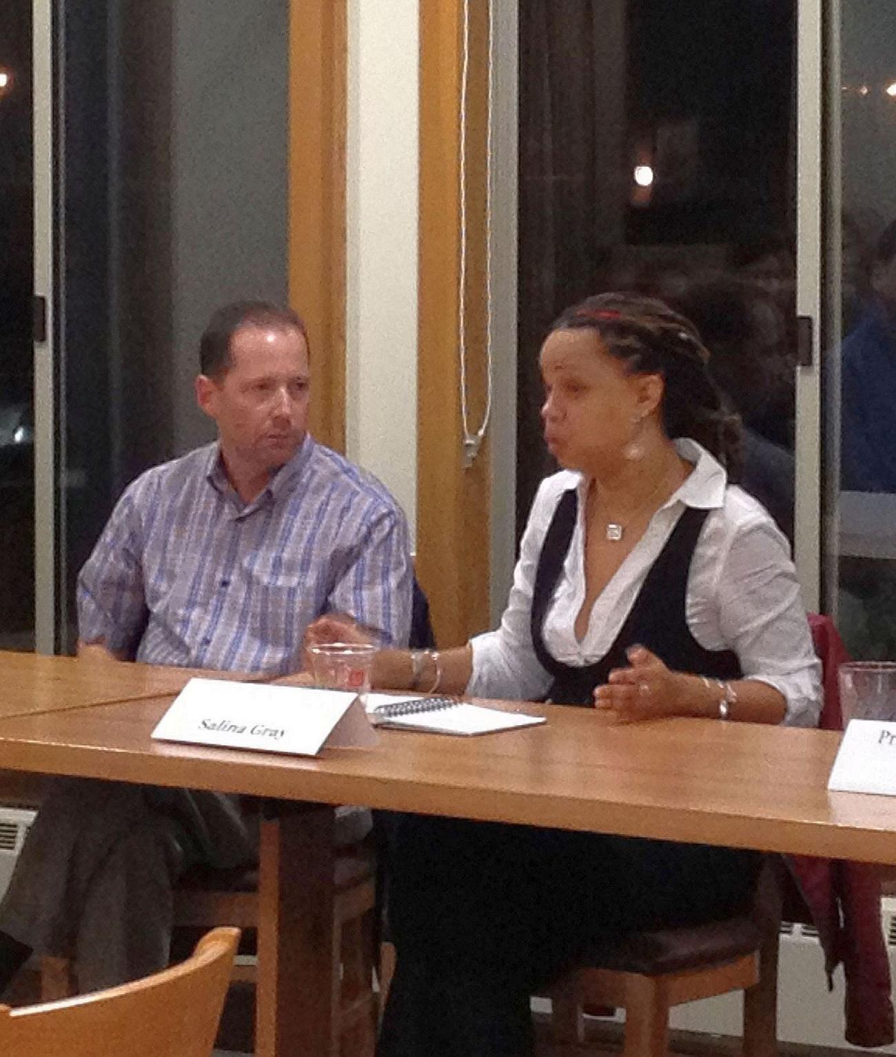 Assoc. Prof. Ira Lit and Salina Gray