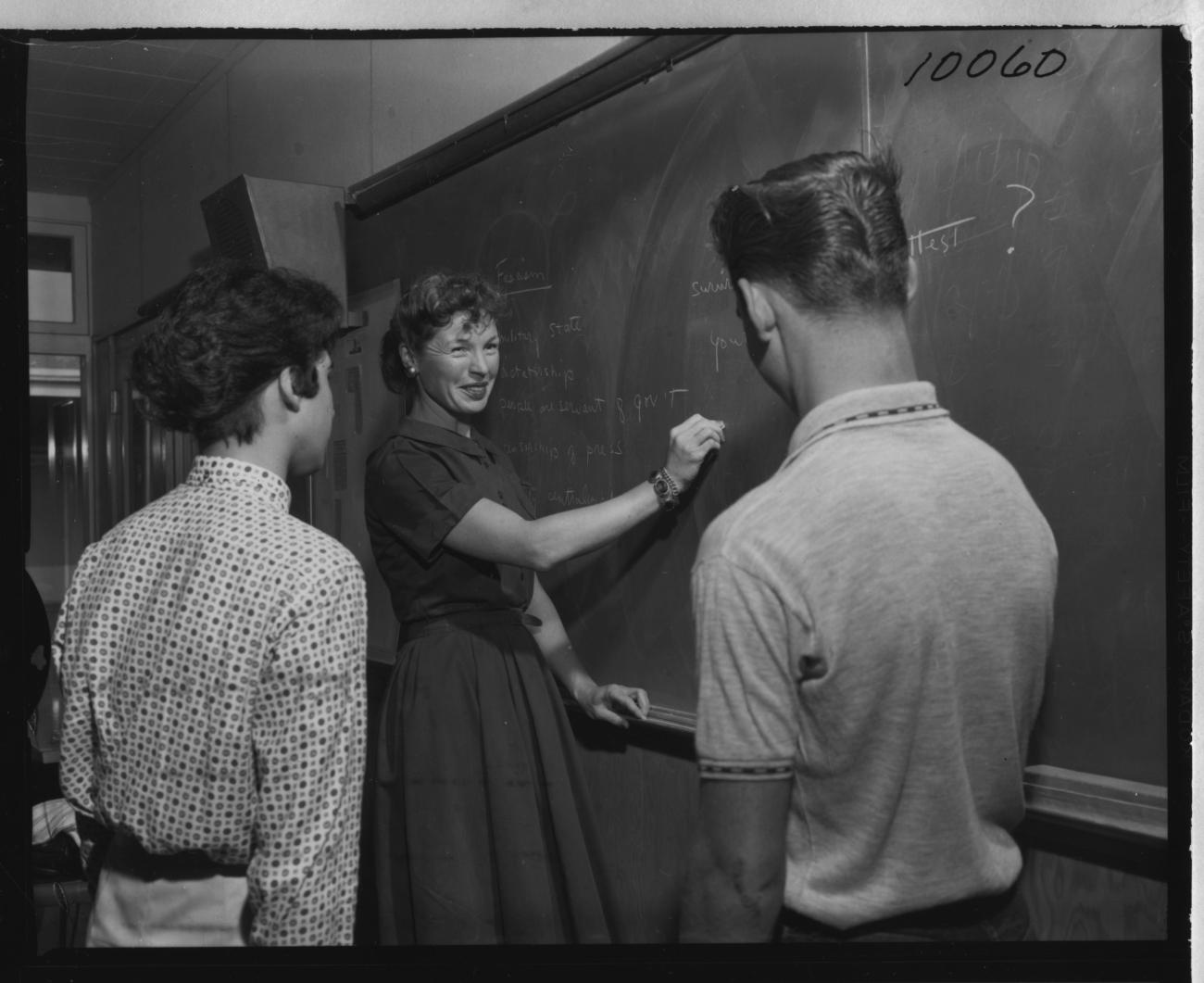 The Stanford Teacher Education Program launched in 1959 with a $900,000 gift from the Ford Foundation. Mary Paulson, MA '60, 