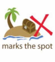 X Marks the Spot logo