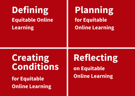 Equitable Online Learning: Defining, Planning, Creating Conditions, Reflecting
