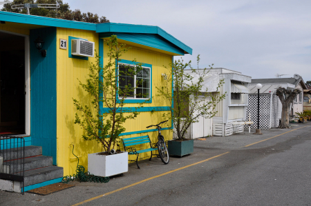 Buena Vista Mobile Home Park is one of the last affordable areas for low-income Palo Alto residents (Photo: Brooke Donald)