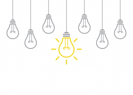 illustration of lightbulbs