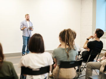 Photo of students in a classroom