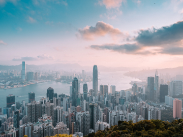 Photo of Hong Kong skyline