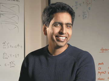 Sal Khan founded the Khan Academy, an online platform offering free courses in everything from algebra to world history. 