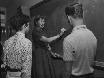 The Stanford Teacher Education Program launched in 1959 with a $900,000 gift from the Ford Foundation. Mary Paulson, MA '60, 