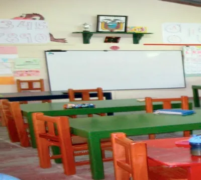 photo of classroom in Ecuador
