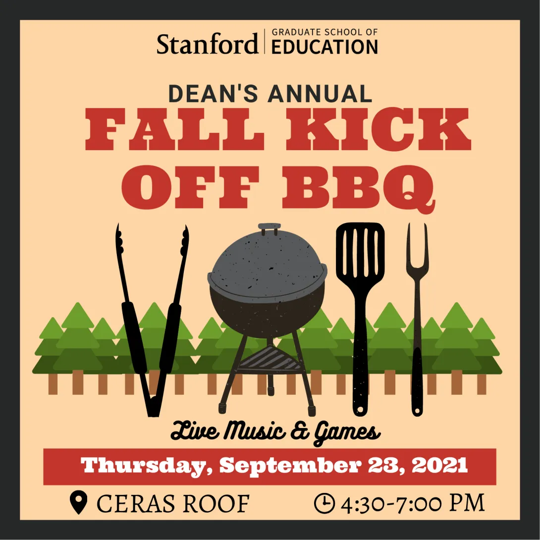 Fall Kick Off BBQ 2021 digital poster