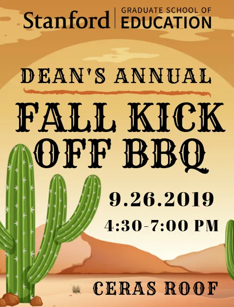 Fall Kick Off BBQ 2019 poster