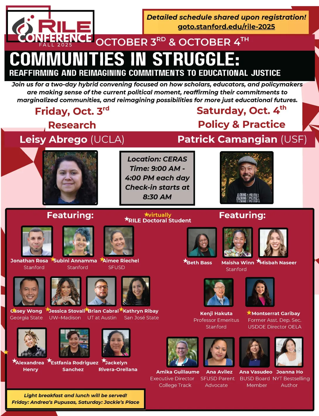 2025 RILE Conference Flyer