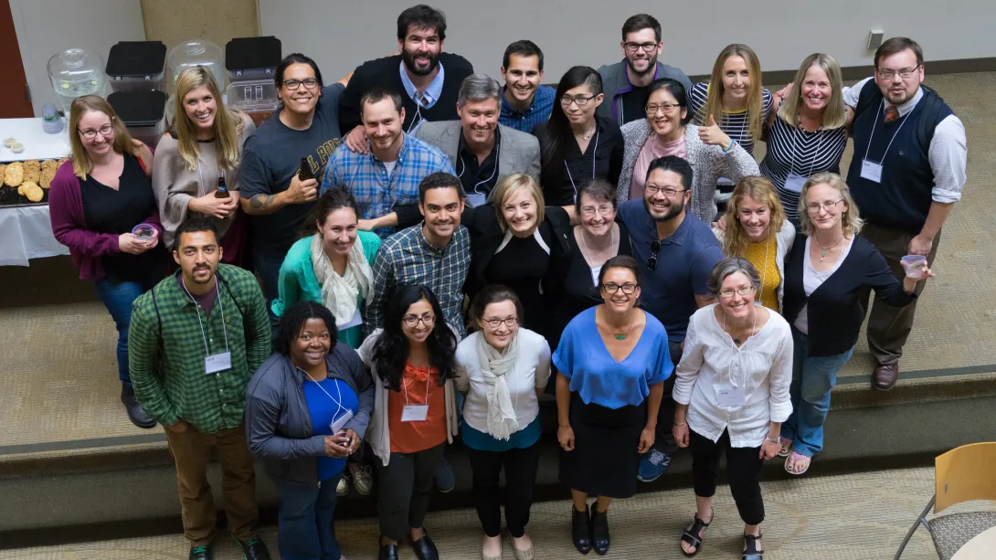 Presenters in 2016 included founders K.C. Busch (bottom row, right), Holly Pope (bottom row, left)