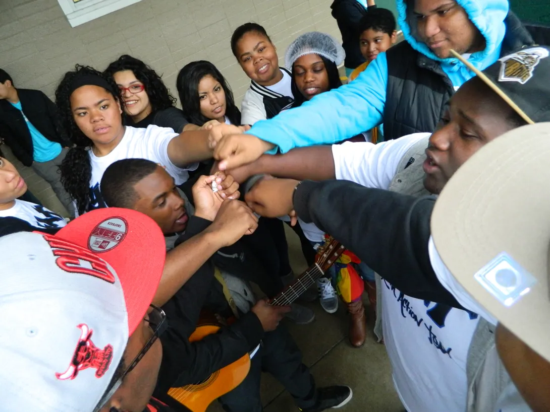 Members of the East Palo Alto Youth Action Team